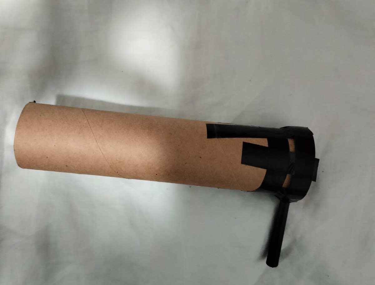 Photo of the cardboard prototype