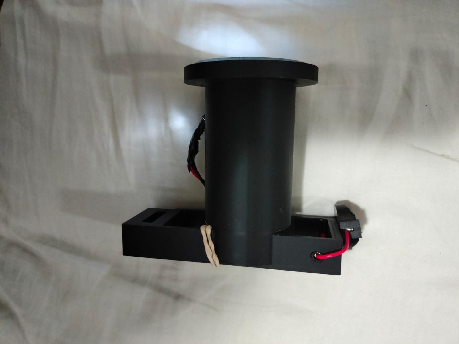 Photo of the 3D printed prototype